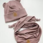 Kepurės komplektas su šalikėliu