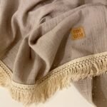 Muslino pledukas su ilgais kutais apačioje